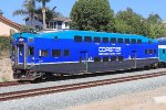 San Diego "Coaster" cab car #2302 in ad wrap of newest scheme